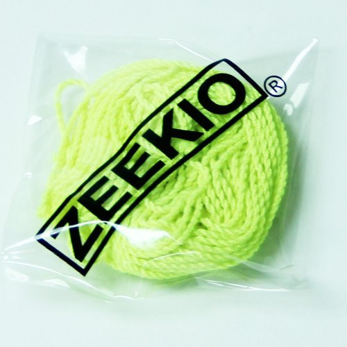 Zeekio Yo-yo Strings --1- Ten Pack of 100 percent Polyester Yo-Yo String - Neon Yellow